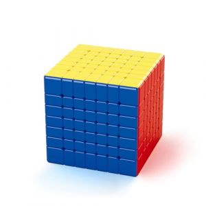 Moyu Meilong 7M V2 7 x 7 Magnetic Speed Cube, Magic Cube with Adjustable Elasticity and Sticker-Free Shape, Moves Quickly and Smoothly Puzzle Boxes (MoYu FR, neuf)