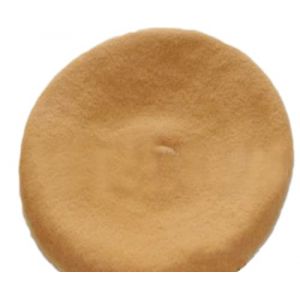 CareforYou® Béret en laine pour femme - Couleur : camel 03 (CareforyouDirect, neuf)