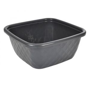 Bassine Carrée Diamant 9L Anthracite (Paris Prix, neuf)