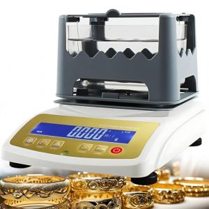 M&egrave;tre de Puret&eacute; de l'or Moubhjd, M&egrave;tre de Densit&eacute; de M&eacute;taux Pr&eacute;cieux pour l'Authenticit&eacute; de l'or, Argent, Or en K, Palladium et Platine, Densim&egrave;tre Pr&eacute;cis (Pr&eacute;cision de Densit&eacute; : 0.0001g/cm&sup3;) (Xufeng storey, neuf)