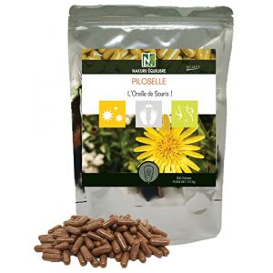 NAKURU | Piloselle | Gamme &Eacute;quilibre | Fabriqu&eacute; en France | "L'Oreille de Souris !" (500 G&eacute;lules de 275mg / Poids Net: 137,5g) (Nakuru Super-Aliments, neuf)