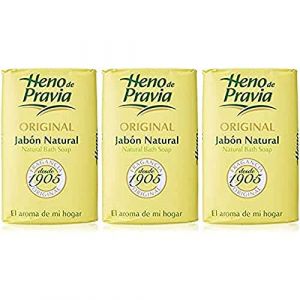 HENO DE PRAVIA, Lot de 3 Savons pour les mains 3X115 g (Gourmedi, neuf)