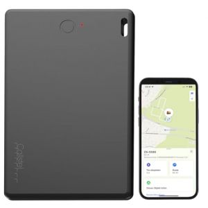 Traceur localiseur d'objets et de cl&eacute;s Rechargeable Compatible Airtag [Callstel] (Pearl Diffusion, neuf)