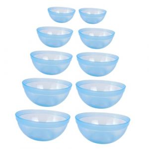 Veemoon Lot De 10 Bols De M&eacute;lange Spa En Plastique Solide, Taille Moyenne, Pour Masque Facial Modulant Diy, Accessoires De Beaut&eacute; Multifonctions, Usage Professionnel Et Particulier (lucy Liu, neuf)