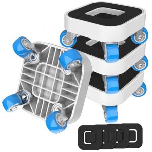 NIUXX Ruedas Mover Muebles avec roulettes Pivotantes &agrave; 360 Degr&eacute;S, 4 roulettes pour Meubles (1,25in), Kit de Levage de Meubles pour Canap&eacute;S, Tables, Charge Maximale 450kg (NIUXXKJ, neuf)