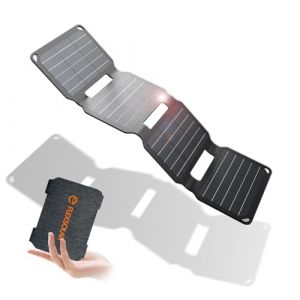 Mini Chargeur Solaire, FlexSolar Panneau Solaire 10 W Portable &Eacute;tanche IP67 pour Ext&eacute;rieur, pour Smartphone, Montre de Poignet, Appareil Photo (FlexSolar, neuf)