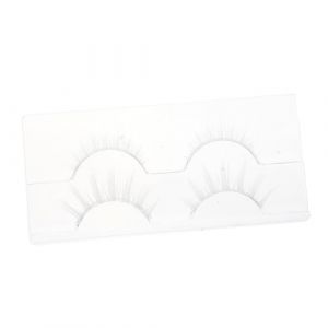Vaguelly 2Paires Faux Cils Blancs Cils De Performance Fibre Chimique Faux Cils Artificiels R&eacute;utilisables Pour Look Naturel Et &Eacute;l&eacute;gant (Bustling Xin, neuf)