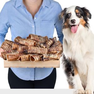 Fraises de b&oelig;uf pour chiens 12 cm 1 kg (environ 20 &agrave; 25 pi&egrave;ces) | Friandise naturelle &agrave; m&acirc;cher en 100 % de b&oelig;uf | Soins dentaires et soutien articulaire | Sans additifs (LovelyDog24, neuf)