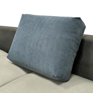 AQIGR Housse de Coussin 60x50 70x50 80x50 90x50 avec Fermeture Eclair Cach&eacute; Taie Oreiller Super Doux pour D&eacute;coration Coussin Canape Salon Jardin Fauteuil Lit(Deep Blue,70x50x18cm) (AMZGRZ, neuf)