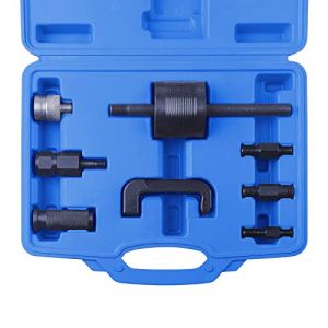 DAYUAN Lot de 8 extracteurs Diesel, kit d'extraction d'injecteur Diesel CDI, extracteur d'injecteur, extracteur Diesel avec boîte de Rangement (HippoProduct, neuf)