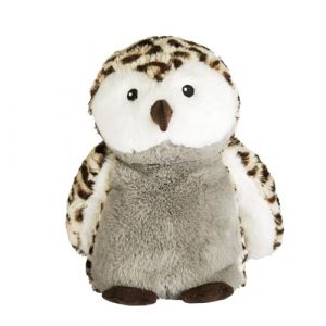 Pelucho - Bouillotte Peluche Hibou - Bien-Être, Chaleur et Douceur - Micro-Ondable - Grains de Blé et Fleurs de Lavande - Fabriquée en France (PELUCHO BOUILLOTTE, neuf)