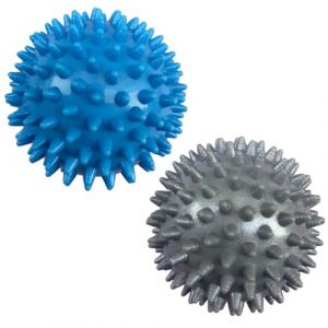 Lot 2 balles de massage, Boule De Massage 6 Cm Imperméable Balle à Picots Masseur Pieds, pour la Relaxation et soulager les douleurs musculaires, Masser les Pieds, dos, épaules, Bras (Thuranda OÜ, neuf)