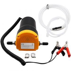 Pompe d'aspiration d'huile électrique, pompe diesel, pompe à huile 12V, pompe d'aspiration, pompe à huile, pompe diesel, pompes à carburant, pompe de transfert de carburant avec tuyaux pour bateaux (HQ SHENG LIMITED, neuf)