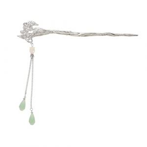 NOLITOY Baguette &agrave; Cheveux Chinoise Vintage Accessoire De Coiffure R&eacute;tro Pour Chignons Et Hanfu &Eacute;pingle D&eacute;corative Pour Style Ancien (M.Meteorite, neuf)