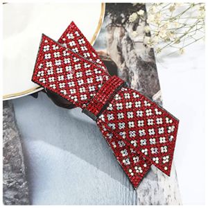 Épingle À Cheveux Mesdames Crystal Big Bow Pow-Cheveux Accessoires for cheveux Strasspin coiffure à cheveux en épingle à cheveux rétro coiffe d'épingle à cheveux Épingle À Cheveux Mariage(4) (钟祥市微琼维商贸有限公司, neuf)
