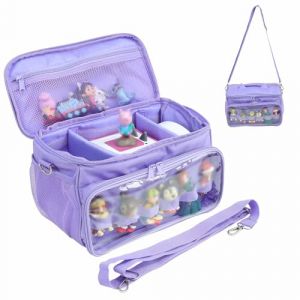 Raweao Sac Transport de Toniebox, &Eacute;tui Rangement pour Tonies Box avec Bandouli&egrave;re et Poign&eacute;e, Grande Capacit&eacute; Sac pour Tonies Box pour Enfants(Violet) (wentaoshiji-fr, neuf)