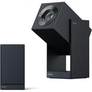 WANBO Cube 2 Pro Videoprojecteur avec Android TV & Netflix, 230&deg; R&eacute;glable, Instantan&eacute; Autofocus Keystone, 500 ANSI Lumens, Natif 1080P, Wi-FI Bluetooth Mini Projecteur Video Portable (Bleu fonc&eacute;) (Wanbo Direct, neuf)