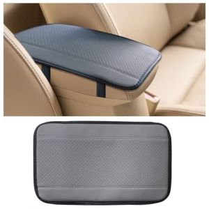 Flaconi Coussin Accoudoir Voiture,Accessoire Voiture,Voiture Accoudoir Pad,Housse Accoudoir Voiture,Tapis de Bo&icirc;te D'accoudoir de Voiture,Universel pour la Plupart des Voitures(Gris) (shenhua auto, neuf)