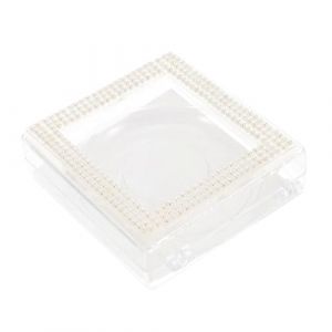 LIFKOME Boîte de Rangement pour Faux Cils Transparente avec Fenêtre Étui Portable Léger pour Extension de Cils Conteneur Compact et Élégant pour Maquillage et Voyage (hdybs, neuf)