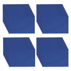 WYAN Mini Enveloppes-Lot de 40 15 * 10cm Bleu saphir Enveloppe Flip classique,enveloppes carrées kraft,pour Mariage de Cartes,(Carte non incluse) (Livst, neuf)