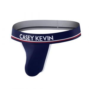 Casey Kevin String Homme Sexy Jockstrap Homme Tanga Taille Basse Respirant Thong Support Athl&eacute;tique sous-v&ecirc;tements (Casey-Kevin, neuf)