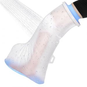 ANOMM Prot&egrave;ge Pl&acirc;tre Jambe Extra-large Adulte, Imperm&eacute;able Protection Pl&acirc;tre pour Douche, R&eacute;utilisable Sac de Protection Platre, Sac &Eacute;tanche pour Bandages, Pansements (Dazzlingyyh, neuf)