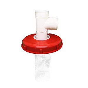fllyingu Couvercle IBC avec Filtre en Nylon, 163mm/245mm Filtre Cuve IBC Couvercle, Couvercle IBC avec Évent pour Réservoir d'Pluie IBC (ssssushangmao, neuf)