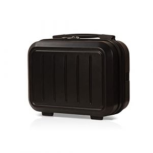 Balakaka Vanity Voyage Femme, Trousse Maquillage pour Femmes Fille, Petite Valise Case Rigide ABS Léger Portable avec Poignée Souple Noir (BESTLINK TECHNOLOGY S.R.L., neuf)