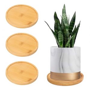 QEDBOJE 3 pièces Assiettes de Bougeoirs, Plateau pour Bougies en Bois, Support Bois pour Bougie Ronde, L'assiette Support Dessous, Mariage, Décoration Maison, Décoration Mariage Champêtre (D 8 cm) (XU WEN DE DIAN, neuf)