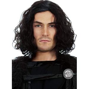 ALLAURA Jon Snow Perruque courte et bouclée Game of Thrones pour homme (Allaura-EU, neuf)