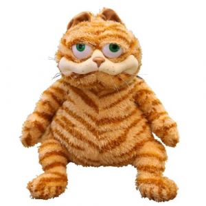 Jouet en peluche orange pour chat – Jouet en peluche mignon – Jouet en peluche réaliste – Chat tigré jaune réaliste – Jouet en peluche pour garçons et filles – Cadeau d'anniversaire de Noël (30 cm) (Le Anthracene Consulting, neuf)