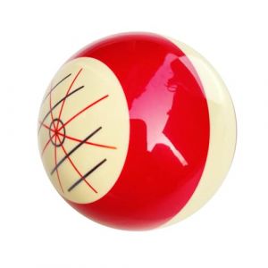 Balle d'entraînement au billard pour débutant,balle d'entraînement au billard - Boule de billard pour entraînement au billard | Balle d'entraînement de billard Redpoint en résine pour débutant, joueur (wiqene, neuf)