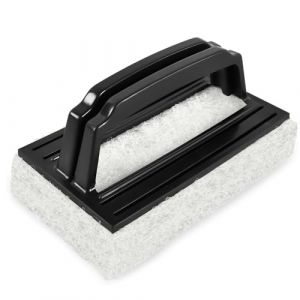 Brosse Éponge pour Piscine Brosse de Nettoyage Piscine avec Eponge Brosses Eponges Ligne d'eau Brosses Plancher Mur Piscine pour Enlever la Saleté, Algues (Noir) (LIHUILOO LIMITED, neuf)