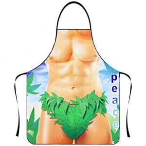 G&eacute;n&eacute;rique Tablier Cuisine Homme Humour,Tablier De Cuisine Sexy Creative Dr&ocirc;Le Tabliers,Pour Barbecue F&ecirc;Te Cadeau Pour Homme Femme,Funny Novelty Cooking Barbecue Party Cosplay (Nhainel, neuf)