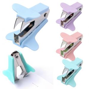 SIVZUMO 4 Pcs ote agrafe &Ocirc;te-agrafes d'agrafes Retire Agrafe Rapide Outil Pour une Utilisation Quotidienne au Bureau et &agrave; la Maison (WANG BB, neuf)