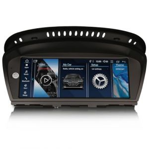 Erisin 8.8" Qualcomm 8-Cœurs 4GO+64GO Android 14 Autoradio Bluetooth GPS pour BMW E90 E91 E92 E93 E60 E61 E63 E64 CCC Support CarPlay Android Auto Dab+ WiFi DSP Ecran Tactile USB TPMS iDrive Canbus (Erisin Shop, neuf)