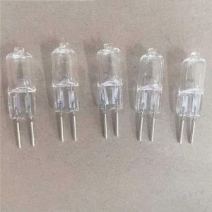 WYLIELAMSH Ampoule Halog&egrave;ne Lampe Halog&egrave;ne GY6.35 24V 35W 50W 100W 150W 250W, 5 Pi&egrave;ces, 24V 75W GY6.35, Lampe De Travail Pour Machine,100w (storesjkn, neuf)