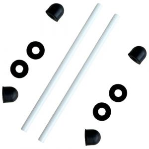 JZSMY Lot de 2 arbres en céramique pour jacuzzi Intex Pure Spa - Pompe à impulsion Fix E90 (2 arbres en céramique avec 4 capuchons en caoutchouc) (JZSMY, neuf)