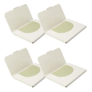 FortuneGlobe Papier Buvard d'huile 400pcs(Th&eacute; vert),Buvard d'huile pour Absorber l'huile du Visage, Papier Buvard D'huile Naturelle Papier Absorbant Visage Faciale Absorbantes D'Huile (yuchangEU, neuf)