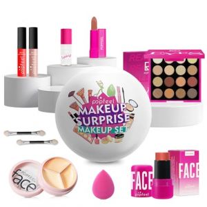 Coffret Maquillage Femme, Malette Maquillage, Kit de Maquillage Tout-en-un, Mallettes et Coffrets de Maquillage Trousse de Complète Cosmétique pour Les Femmes Filles Idée Cadeau de Noël (DragonLightMallEU, neuf)