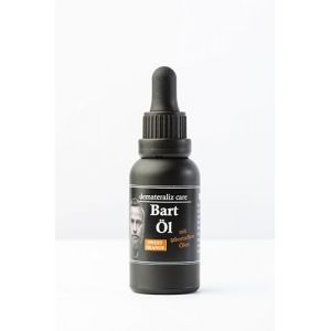 Demateraliz Care Huile à barbe, parfum orange douce, aux huiles essentielles, huile de soin de la barbe (demateraliz, neuf)