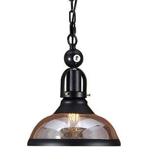 TaleTre Table de Billard Suspension Lampe de Billard Réglable Éclairage de Suspension Lustre Rétro Industriel Lustre Décoratif Table de Bar, Table de Billard, Noir (ShuDAO, neuf)