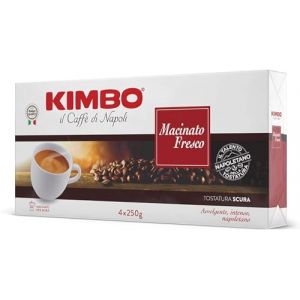 Kimbo Macinato Fresco 4 buste da 250g Imported from Italy by kimbo (IL SOGNO D'ITALIA - Le r&ecirc;ve italien, neuf)