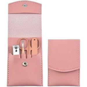 Coupe-ongles lavable en PU avec rangement Love Nail Clippers et ensemble de coupe-ongles for manucure (xingyicheng home, neuf)