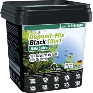 Dennerle Deponit-Mix Black 10in1 Noir 4,8 kg - Milieu de Culture multiminéral pour Aquariums (my-Petshop, neuf)