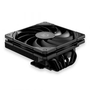 ID-COOLING IS-67-XT Refroidisseur d'air pour processeur &agrave; profil bas 67 mm de hauteur 67 mm 6 caloducs pour HTPC, ITX et petits facteurs de forme, ventilateur fin 120 x 15 mm, compatible Intel (ID-COOLING EU, neuf)