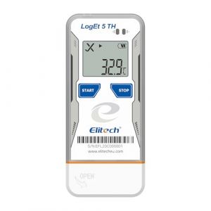 Elitech Enregistreur de Température et d'Humidité USB, Réutilisable avec Données pré-enregistrement, Rapports PDF CSV Automatiques, Thermomètre de Réfrigérateur 32 000 Points LogEt5TH (Elitempcontrol, neuf)