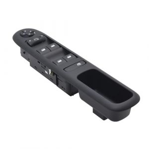 Interrupteur Leve Vitre pour Peugeot 3008 5008 Wagon 2009-2016 96650621ZD 96650620ZD Avant Gauche Auto Voiture Principale Interrupteur De Fen&ecirc;tre &Eacute;lectrique Commutateur Lev&eacute; Vitre (UK AOCL, neuf)