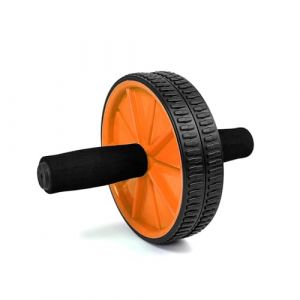 OcioDual Roue abdominale, Roulette Abdominaux, Roue Abdominale Homme, Materiel Sport Maison, Rouleau de Gym &agrave; Domicile, Noyau, Flexibilit&eacute; et Force, Exercices &agrave; domicile, Orange (OcioDual, neuf)