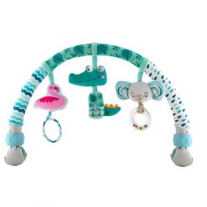 Arche de Poussette pour Berceau Landau Lit, Arche de Jeux B&eacute;b&eacute;, Centre d'activit&eacute; B&eacute;b&eacute; Pliable Portable, Mobile Musical B&eacute;b&eacute;, Jouet Sensorielle B&eacute;b&eacute;, Jouet B&eacute;b&eacute; 0-3 Mois Gar&ccedil;on Fille (Surakey, neuf)